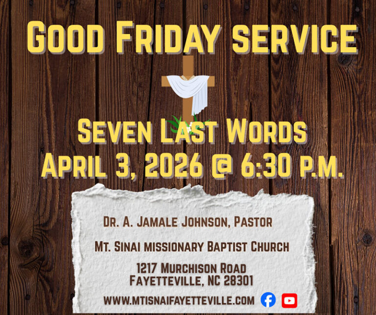 Good Friday  Flyer 2026 - 2