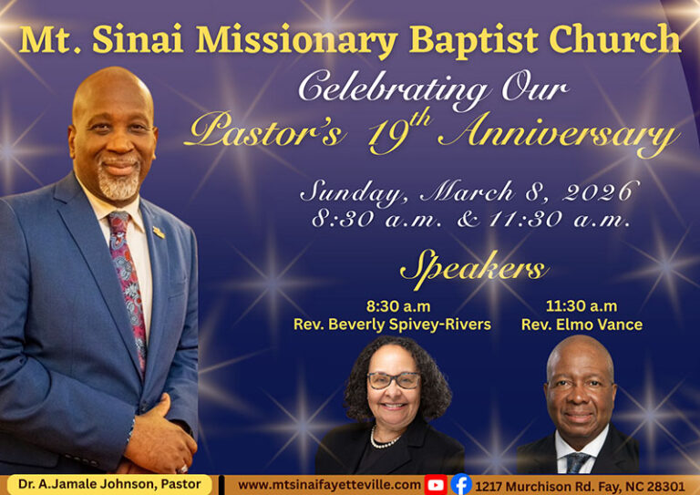 Pastor's Anniversary  2026 - 2